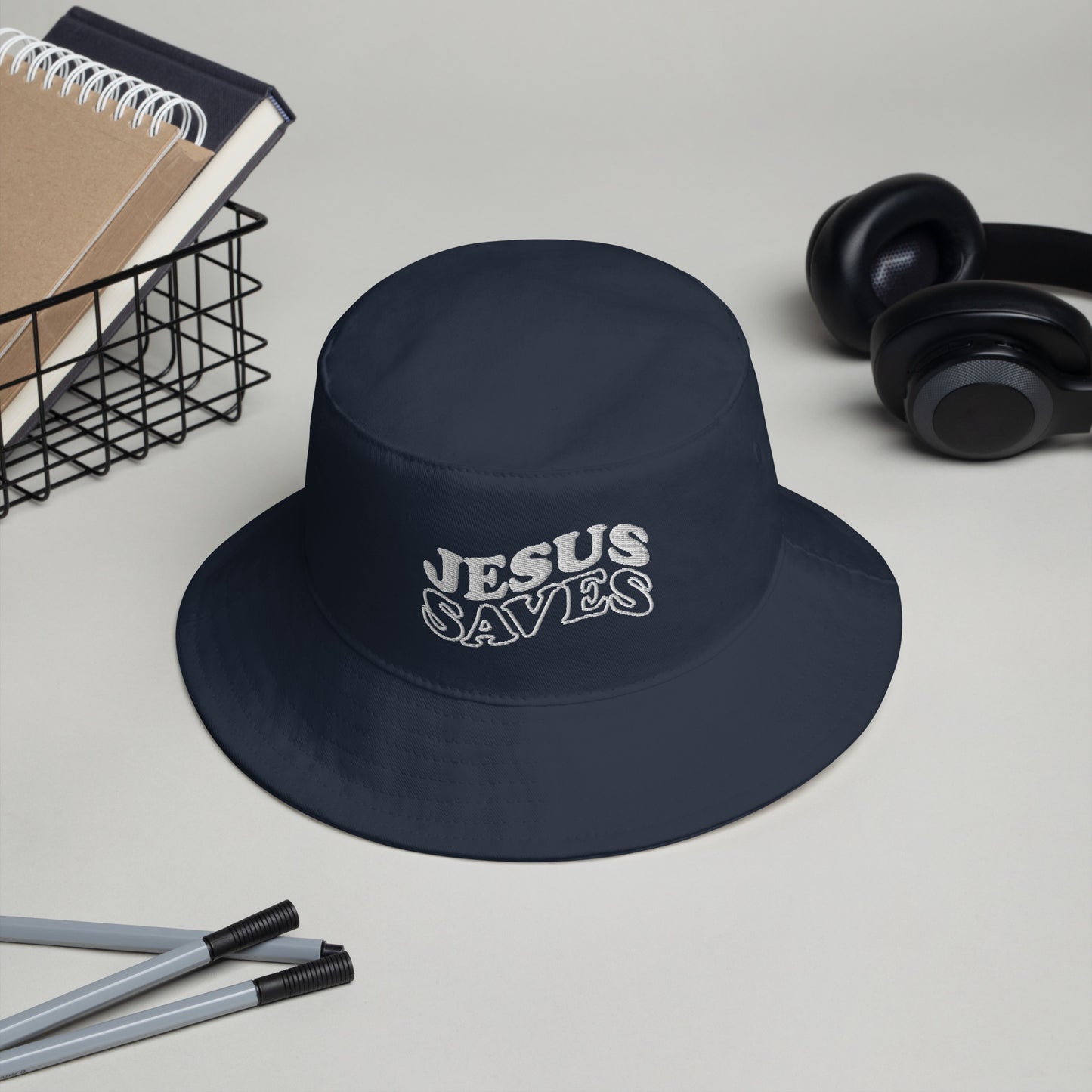 Jesus Saves Bucket Hat