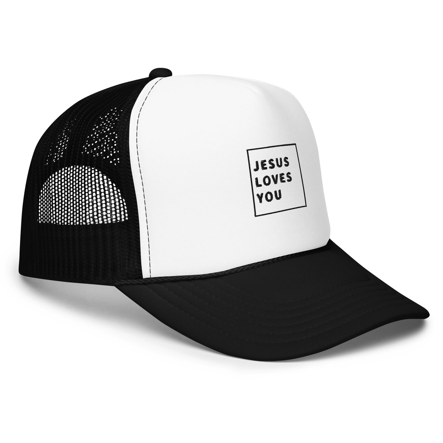 Jesus Loves You trucker hat