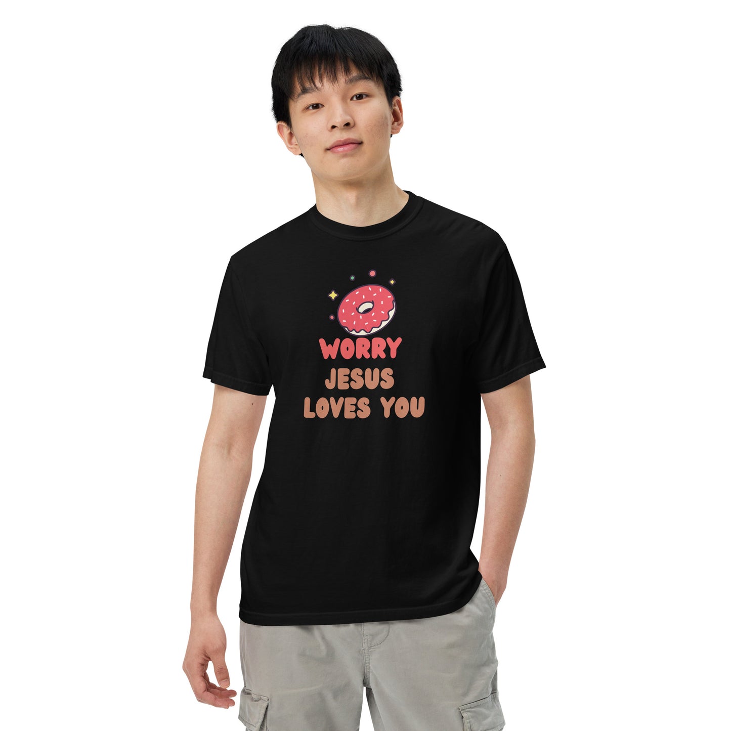 Donut Worry Jesus Loves You Tee