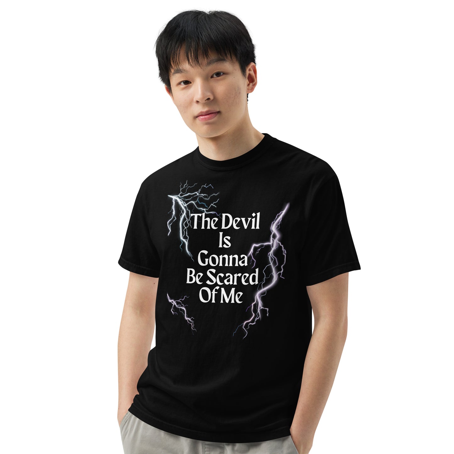 The Devil Is Gonna Be Scared Of Me Tee
