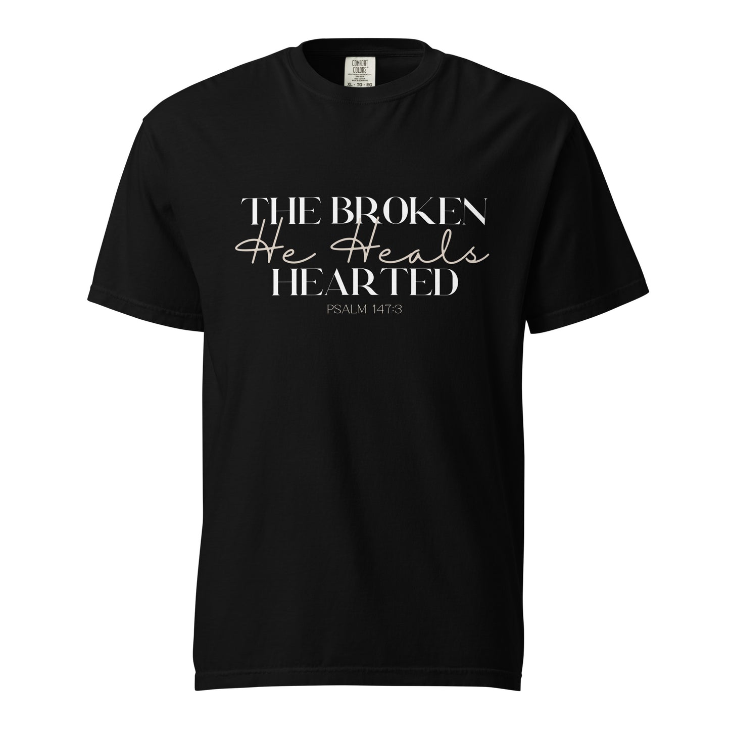 He Heals The Broken Hearted t-shirt