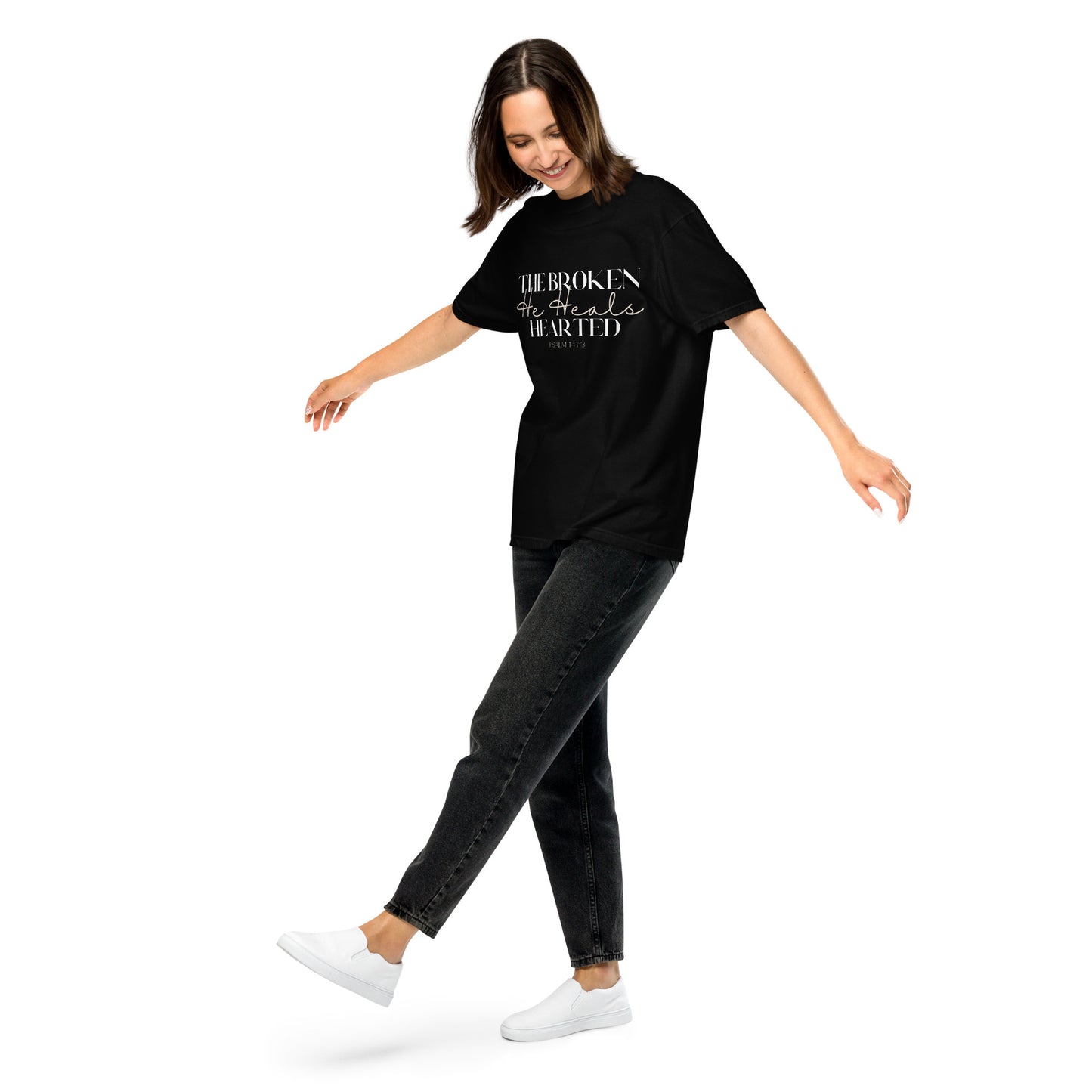 He Heals The Broken Hearted t-shirt
