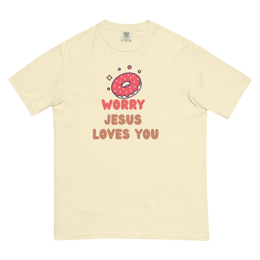 Donut Worry Jesus Loves You Tee
