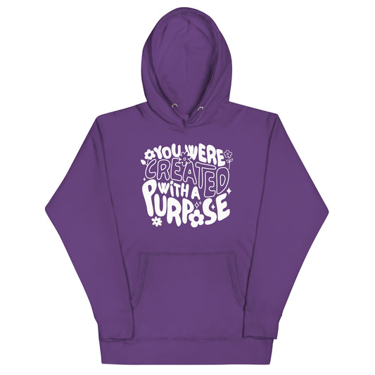 Created With Purpose  Hoodie