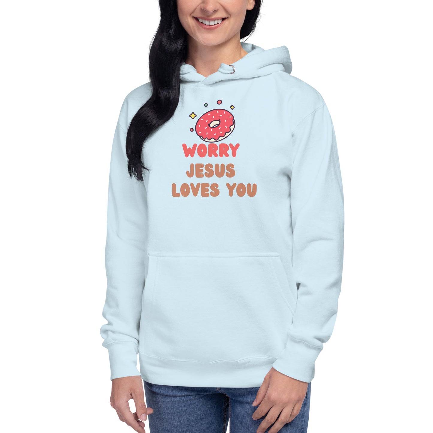 Donut Worry Jesus Loves You Hoodie